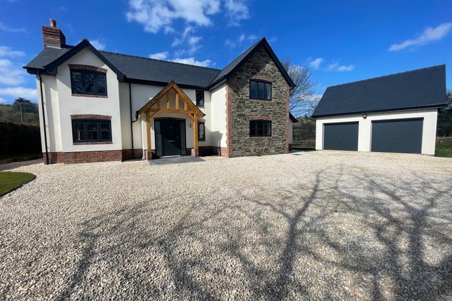 Thumbnail Detached house for sale in Valley View, Plot 4, Old Station Yard, Pen-Y-Bont, Oswestry, Shropshire