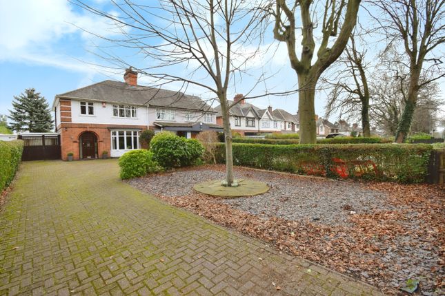Thumbnail Semi-detached house for sale in Saffron Road, Wigston, Leicestershire