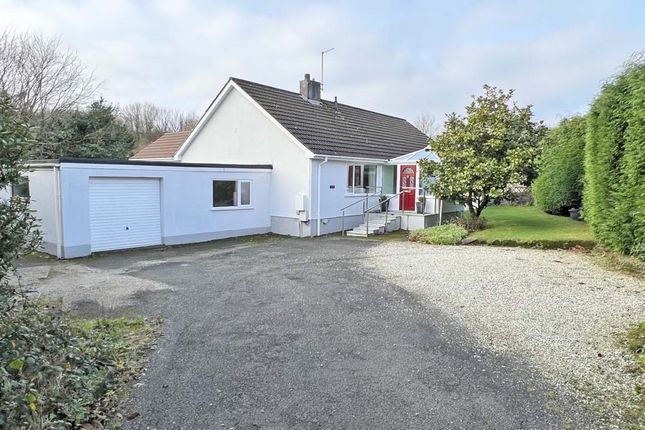 Thumbnail Detached bungalow for sale in Trethurgy, Nr. St Austell, Cornwall