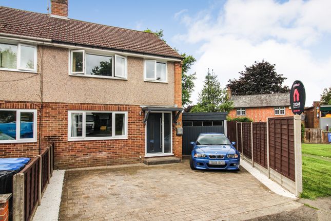 Thumbnail Semi-detached house for sale in The Green, Copthorne, Crawley, West Sussex.