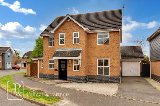 Thumbnail Detached house for sale in Edward Marke Drive, Langenhoe, Colchester, Essex