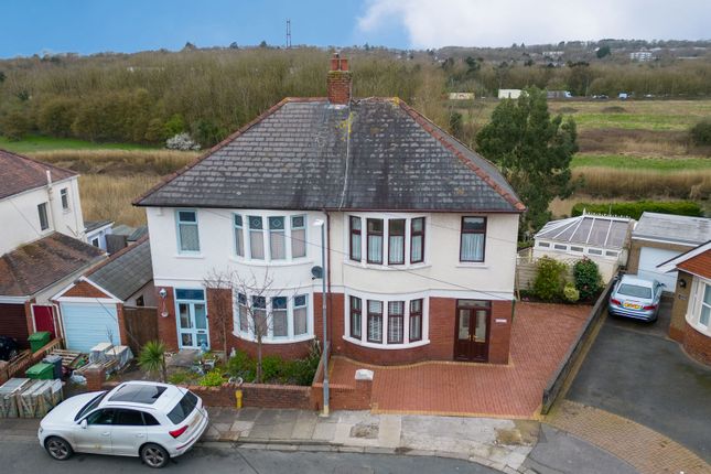 Semi-detached house for sale in Castle Crescent, Rumney