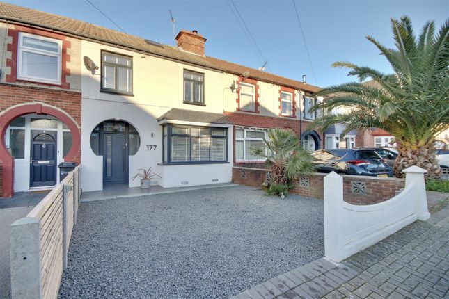 Thumbnail Terraced house for sale in Hawthorn Crescent, Cosham, Portsmouth