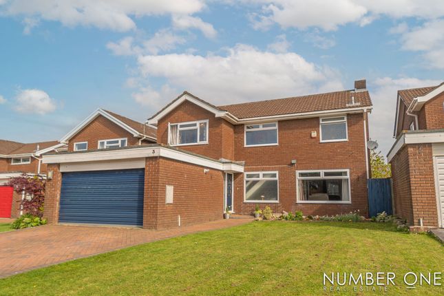 Thumbnail Detached house for sale in Brackla, Bridgend