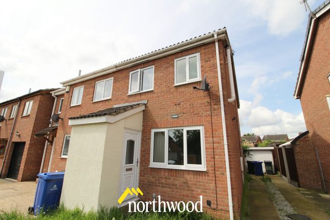 Semi-detached house for sale in Buttercross Close, Skellow, Doncaster
