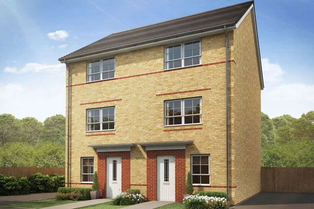 Thumbnail Semi-detached house for sale in "Haversham" at Beck Lane, Sutton-In-Ashfield