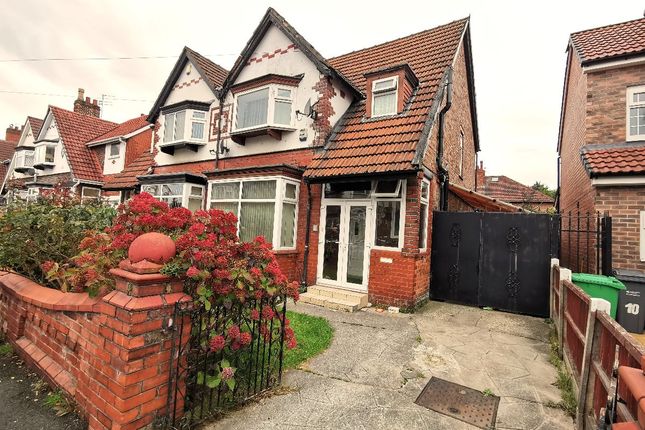 Thumbnail Semi-detached house for sale in Astor Road, Burnage, Manchester
