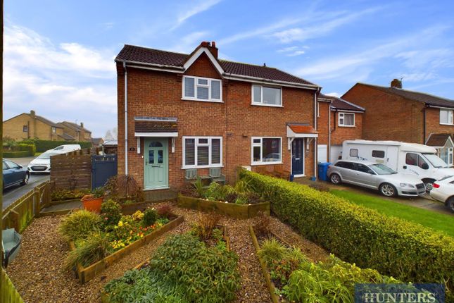 Thumbnail End terrace house for sale in Constable Road, Hunmanby, Filey