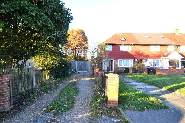 Thumbnail End terrace house for sale in Staines Road, Bedfont, Feltham