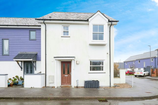Thumbnail Semi-detached house for sale in Jubilee Close, Marazion, Cornwall