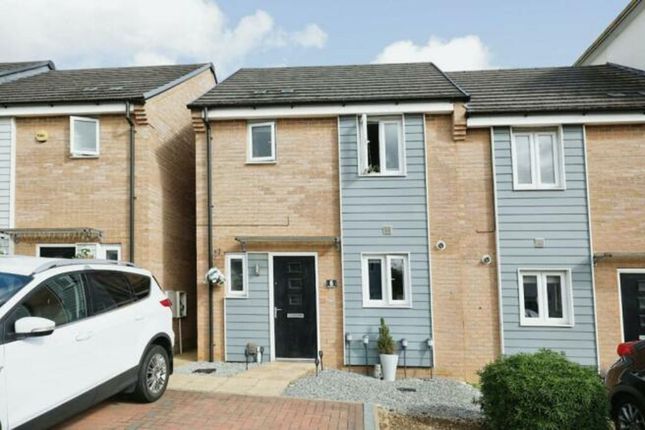 Thumbnail End terrace house for sale in Waterside Road, Wellingborough