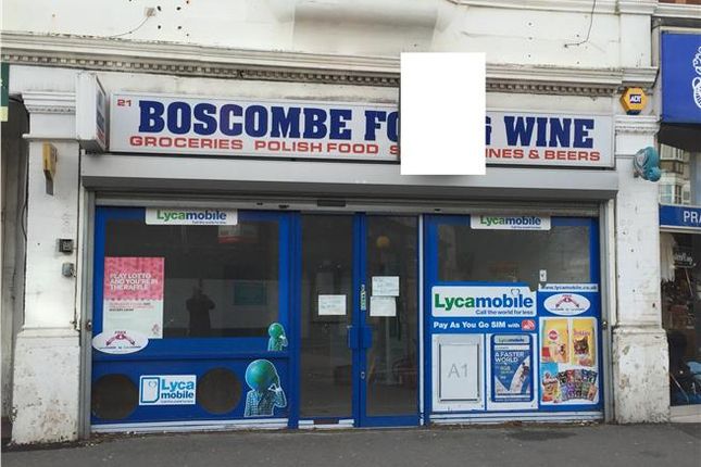 Thumbnail Retail premises to let in 21 Sea Road, Boscombe, Bournemouth, Dorset