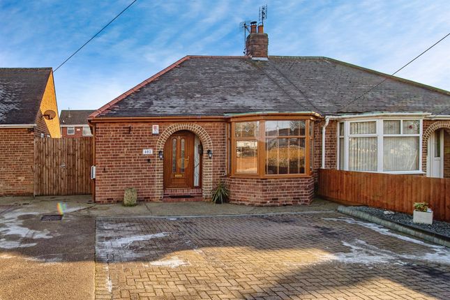 Thumbnail Semi-detached bungalow for sale in Leads Road, Sutton-On-Hull, Hull