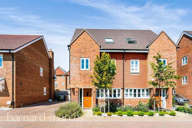 Thumbnail Semi-detached house for sale in Beatrice Square, Tadworth