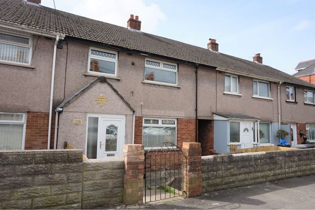 Thumbnail Terraced house to rent in Court Road, Barry