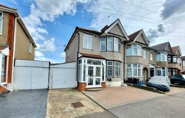 Thumbnail End terrace house for sale in Brixham Gardens, Ilford, Essex