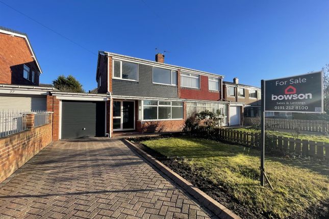 Semi-detached house for sale in Mapperley Drive, South Denton, Newcastle Upon Tyne
