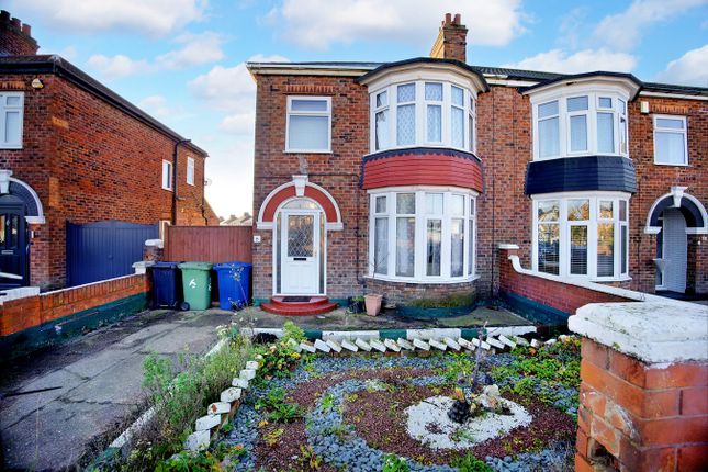 Thumbnail Semi-detached house for sale in Queen Mary Avenue, Cleethorpes