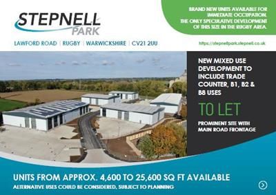 Thumbnail Industrial to let in Stepnell Park, Lawford Road, Rugby, Warwickshire