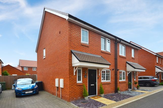 Thumbnail Semi-detached house for sale in Hawkins Close, Rivenhall, Witham
