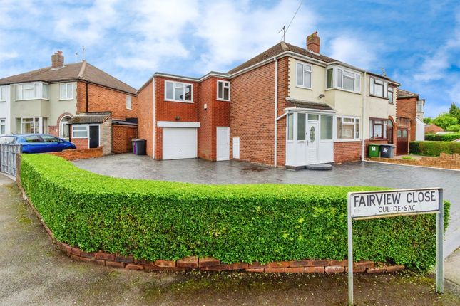 Thumbnail Semi-detached house for sale in Fairview Close, Wednesfield, Wolverhampton