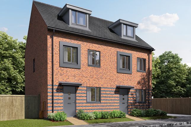 Semi-detached house for sale in "The Wyatt" at Sumpter Way, Lower Road, Faversham