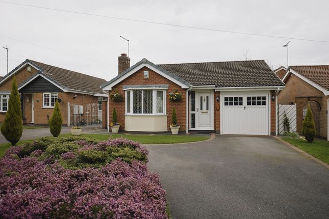 Thumbnail Detached bungalow for sale in The Limes, Coalville