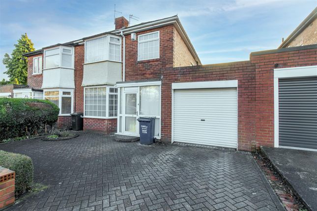 Thumbnail Semi-detached house for sale in Whitton Place, High Heaton, Newcastle Upon Tyne