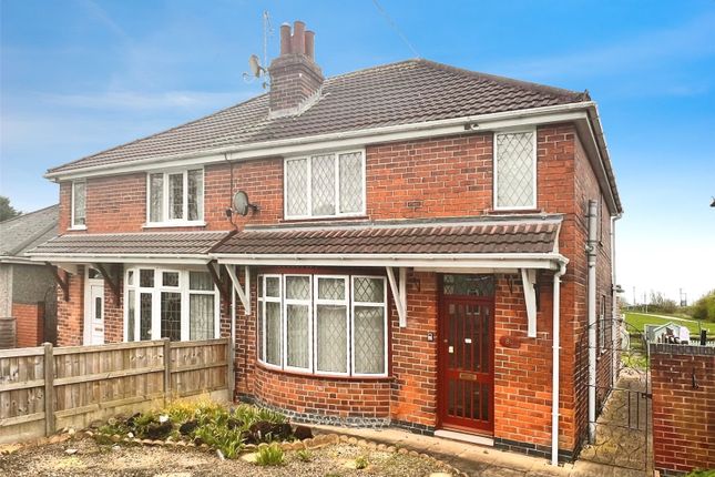 Thumbnail Semi-detached house for sale in George Street, Church Gresley, Swadlincote, Derbyshire
