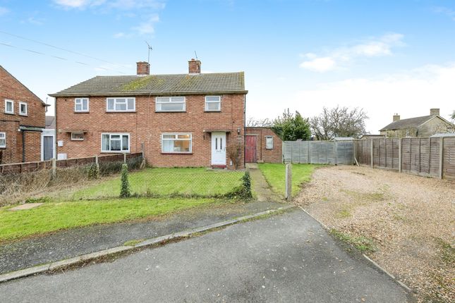 Semi-detached house for sale in Old Mill Avenue, Warboys, Huntingdon