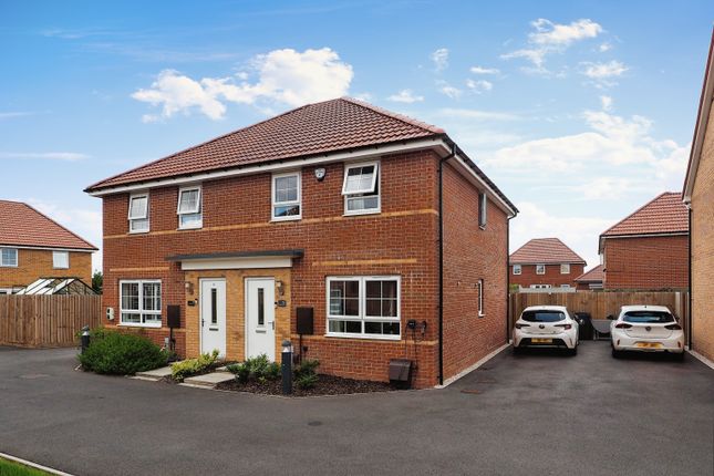 Thumbnail Semi-detached house for sale in Squires Grove, Bingham, Nottingham
