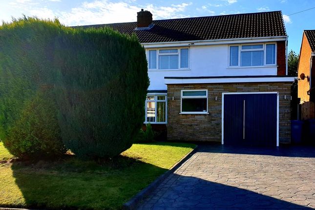 Thumbnail Semi-detached house to rent in Lawnswood Avenue, Chasetown, Burntwood