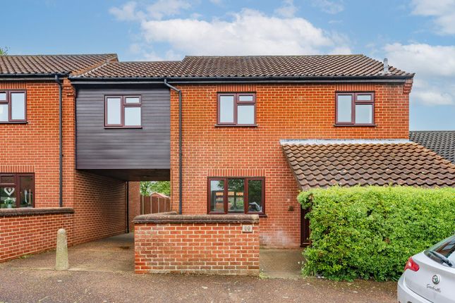 Thumbnail Link-detached house for sale in Cowper Close, Mundesley, Norwich