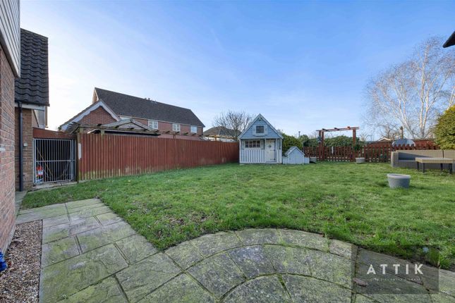 Detached house for sale in Bowling Green Close, Attleborough