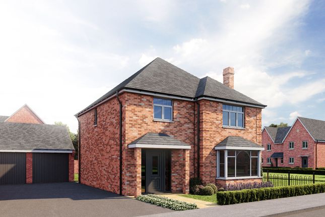 Thumbnail Detached house for sale in Howlett Road, Fleckney, Leicester