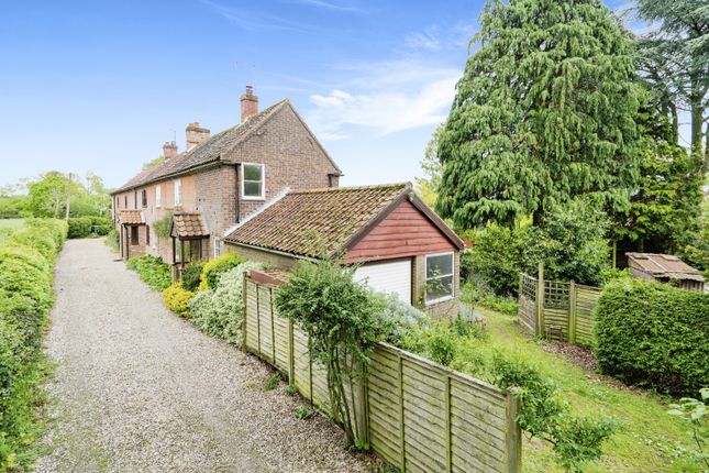 End terrace house for sale in The Street, Hindolveston, Dereham, Norfolk