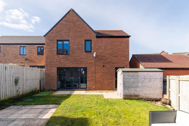 Detached house for sale in Deleval Crescent, Earsdon View, Newcastle Upon Tyne