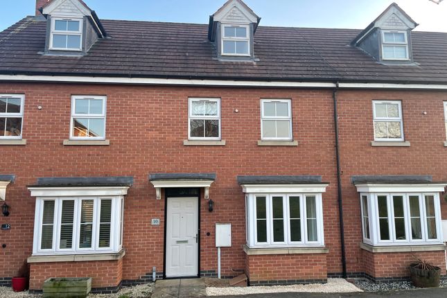 Thumbnail Town house to rent in Livingstone Lane, Earl Shilton, Leicester
