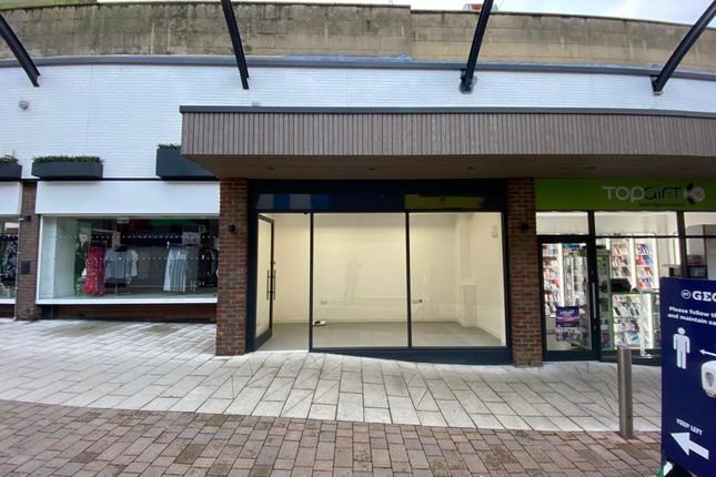 Retail premises to let in St. Georges Centre, Gravesend, Kent