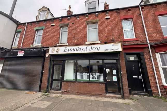 Thumbnail Retail premises for sale in 73 York Road, Hartlepool, Cleveland