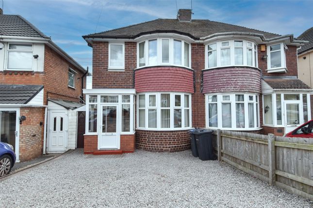 Thumbnail Semi-detached house to rent in Ryde Park Road, Rednal, Birmingham, West Midlands