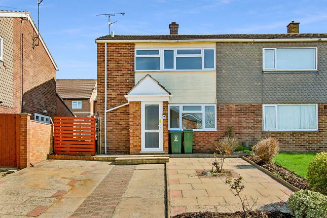 Thumbnail Semi-detached house for sale in Fairfax Crescent, Aylesbury