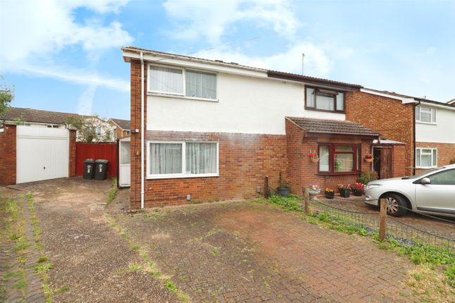 Semi-detached house for sale in Abbotts Way, Rushden