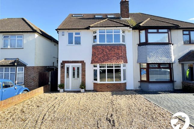 Semi-detached house for sale in Heathwood Gardens, Swanley, Kent