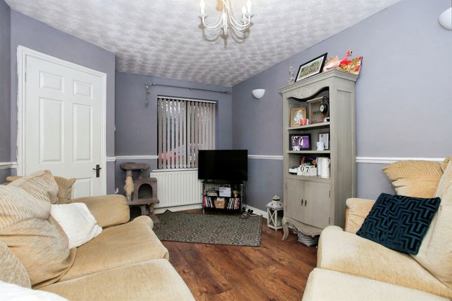 Terraced house for sale in Woodpecker Court, Peterborough