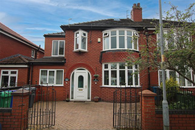 Thumbnail Semi-detached house for sale in Repton Avenue, Manchester