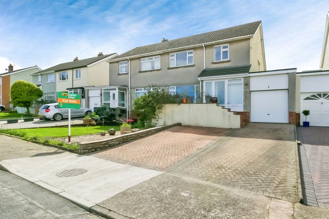 Thumbnail Semi-detached house for sale in Ty Pica Drive, Wenvoe, Cardiff