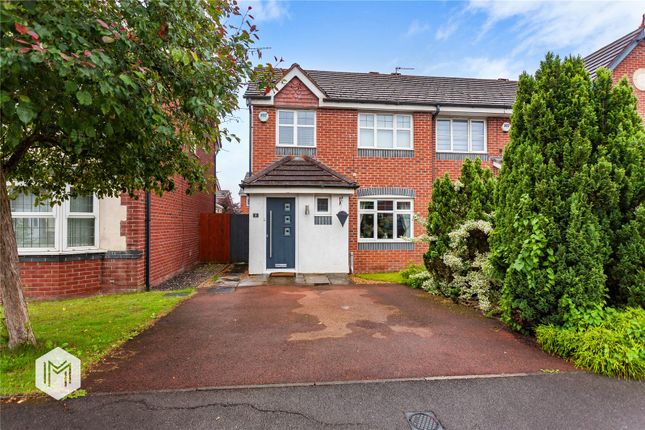 Thumbnail End terrace house for sale in Astbury Close, Bury, Greater Manchester