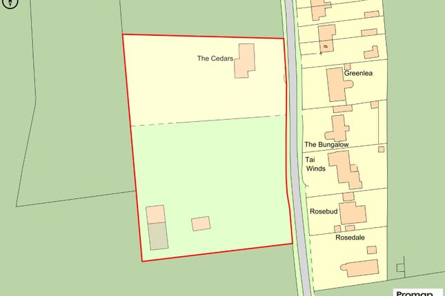 Land for sale in Raynham Road, Helhoughton, Fakenham, Norfolk