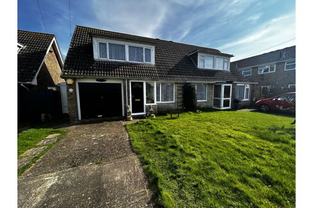 Thumbnail Semi-detached house for sale in Barton Close, East Cowes